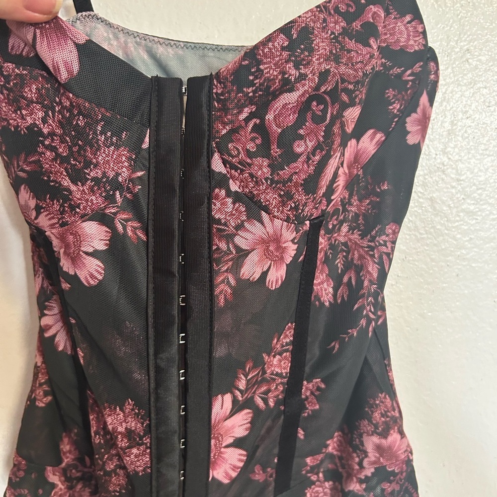 NWT Free People x Intimately FP Printed Night Rhythm Bodysuit - Picture 4 of 9